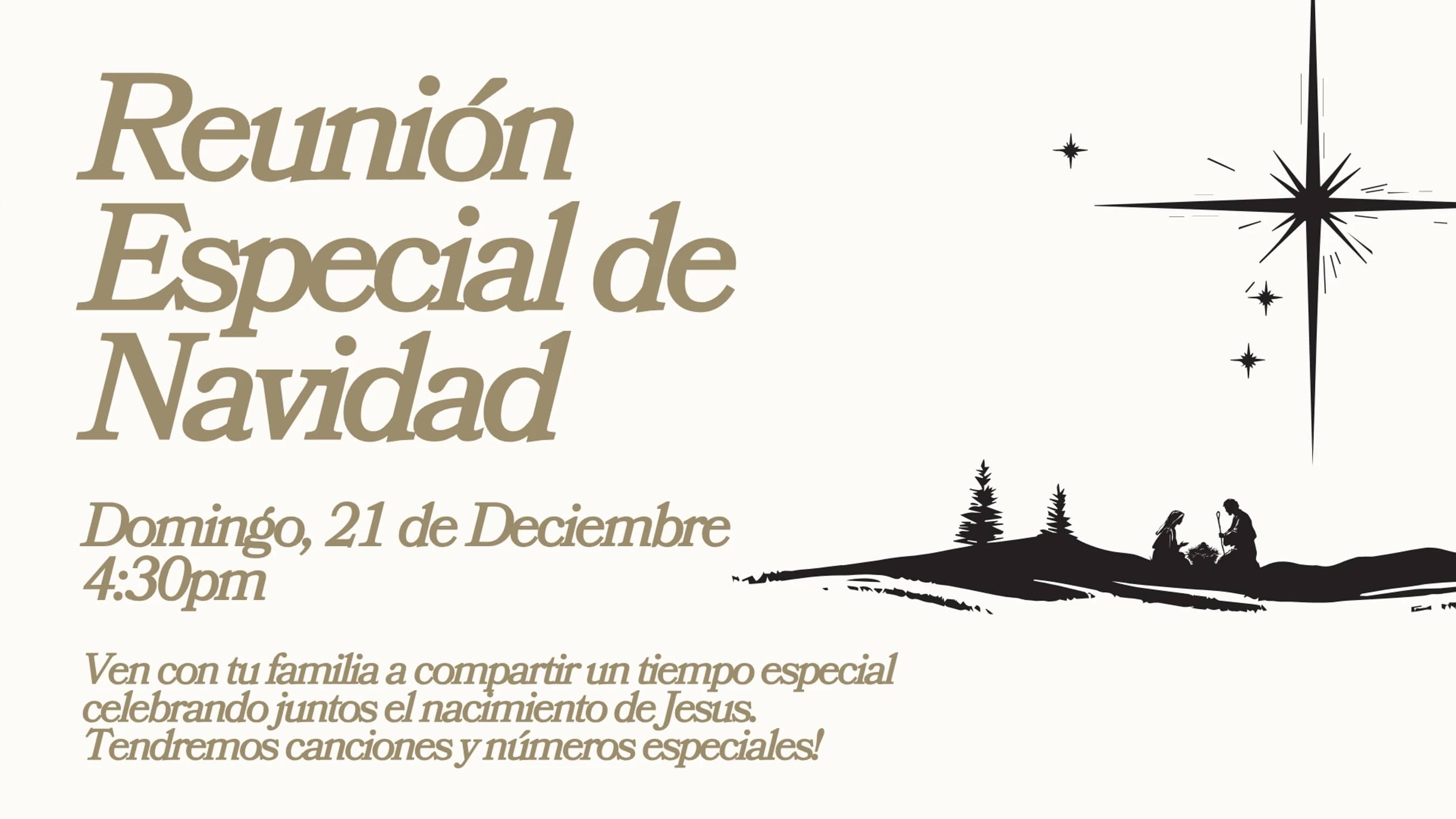 Christmas Eve at Emmaus Español